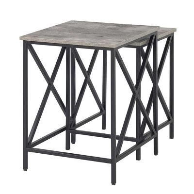 Promo β Tucson Nesting End Tables Faux Birch - Breighton Home 𧨠5 Promo β Tucson Nesting End Tables Faux Birch - Breighton Home 𧨠- Image 3