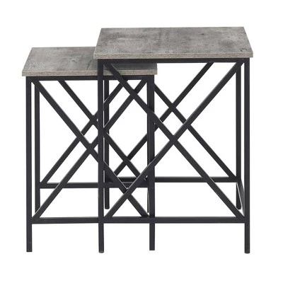 Promo β Tucson Nesting End Tables Faux Birch - Breighton Home 𧨠7 Promo β Tucson Nesting End Tables Faux Birch - Breighton Home 𧨠- Image 5