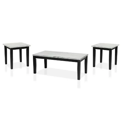 Top 10 β 3pc Andruse Table Set - HOMES: Inside + Out White π 7 Top 10 β 3pc Andruse Table Set - HOMES: Inside + Out White π - Image 5