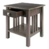 Coupon ⭐ Stafford End Table Oyster Gray - Winsome 😍
