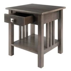Coupon ⭐ Stafford End Table Oyster Gray - Winsome 😍
