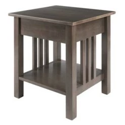 Coupon ⭐ Stafford End Table Oyster Gray - Winsome 😍 -End And Side Tables shop unnamed file 5544