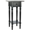 Promo 🎉 Sabrina End Table Distressed Black - Safavieh 👏 -End And Side Tables shop unnamed file 5554