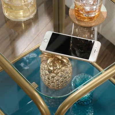 Promo ✨ Coral Cape End Table - Sauder Teal ✨ 5 Promo ✨ Coral Cape End Table - Sauder Teal ✨ - Image 3