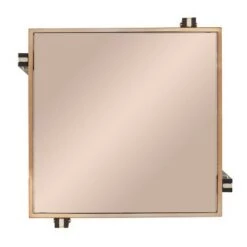 Best Sale ⌛ Carswaf End Table with Mirrored Top Champagne - Aiden Lane 🎁 -End And Side Tables shop unnamed file 5632