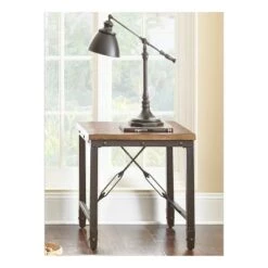 Cheapest ✔️ Steve Silver Co. Ashford End Table Antique Honey - Steve Silver ⭐