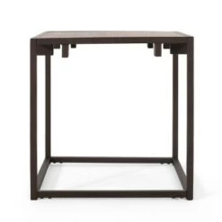 Outlet 🤩 Reidsville Modern Industrial End Table - Christopher Knight Home Gray/bronze 🤩 -End And Side Tables shop unnamed file 5641
