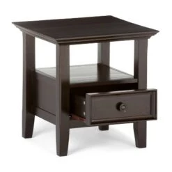 Budget 😍 Halifax End Table - Wyndenhall Black 👏