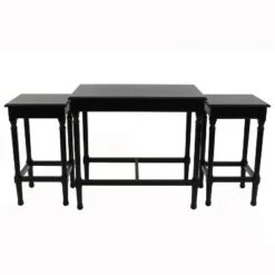 Wholesale ⭐ Decor Therapy Set of 3 Miranda Nesting Tables - Décor Therapy Black 🛒 -End And Side Tables shop unnamed file 573