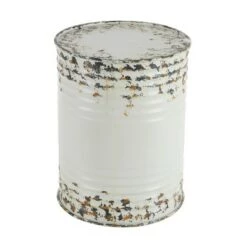 Best reviews of ✨ Olivia & May Farmhouse Drum End Tables Set Blue/Red - Olivia & May 😍 -End And Side Tables shop unnamed file 5734