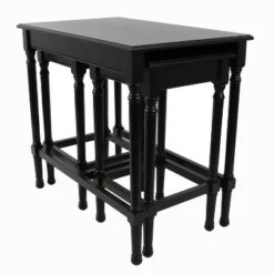 Wholesale ⭐ Decor Therapy Set of 3 Miranda Nesting Tables - Décor Therapy Black 🛒 -End And Side Tables shop unnamed file 575
