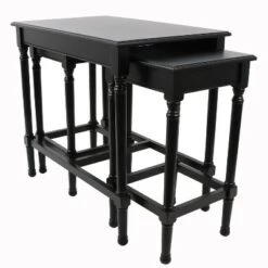 Wholesale ⭐ Decor Therapy Set of 3 Miranda Nesting Tables - Décor Therapy Black 🛒 -End And Side Tables shop unnamed file 576