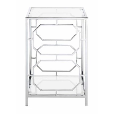 Brand new π Omega Chrome End Table Chrome - Breighton Home π 5 Brand new π Omega Chrome End Table Chrome - Breighton Home π - Image 3