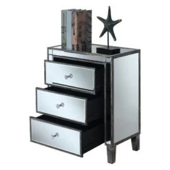 Cheap π₯ Gold Coast Large 3 Drawer Mirrored End Table Weathered Gray/Mirror - Breighton Home π€© 5 Cheap π₯ Gold Coast Large 3 Drawer Mirrored End Table Weathered Gray/Mirror - Breighton Home π€© -End And Side Tables shop unnamed file 5795