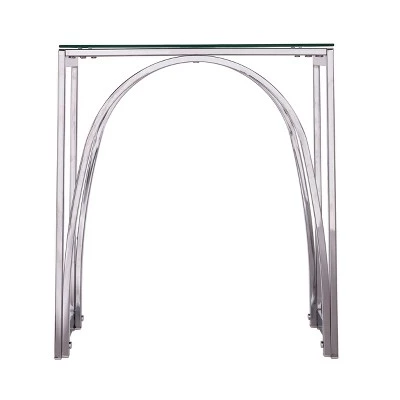Best deal π Kalb Square Glass Top End Table Chrome - Aiden Lane π 4 Best deal π Kalb Square Glass Top End Table Chrome - Aiden Lane π - Image 2