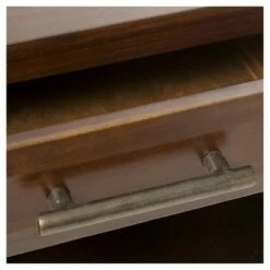 Deals 🥰 Luna Acacia Wood End Table - Christopher Knight Home Mahogany 👍 -End And Side Tables shop unnamed file 5850