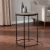 Buy ⌛ Ulsing Round End Table Black/Gray - Aiden Lane 🔥 -End And Side Tables shop unnamed file 5854