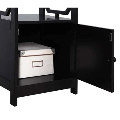 Discount π₯° Omega End Table with Cabinet - Breighton Home Espresso π₯° 5 Discount π₯° Omega End Table with Cabinet - Breighton Home Espresso π₯° - Image 3