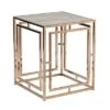Coupon 🔥 Glenshippe Faux Marble End Table Champagne - Aiden Lane 🔔