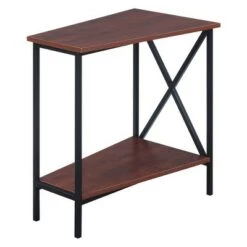 Budget 😍 Breighton Home Johar Furniture Tucson Wedge End Table Black ⌛ -End And Side Tables shop unnamed file 5949