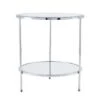 Cheapest 🎁 Ric End Table Chrome - Aiden Lane 🔔 -End And Side Tables shop unnamed file 5966