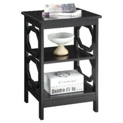 Budget 💯 Omega End Table Black - Breighton Home 🎉