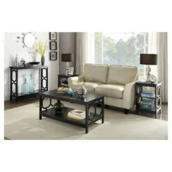 Budget 💯 Omega End Table Black - Breighton Home 🎉 -End And Side Tables shop unnamed file 5976