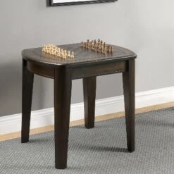 Best deal ✔️ Steve Silver Co. Diletta Game End Table with Chessboard Dark Walnut - Steve Silver 🛒 -End And Side Tables shop unnamed file 5990