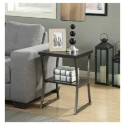Wholesale π Breighton Home X Calibur End Table - Convenience Concepts Espresso/slate Gray π― 9 Wholesale π Breighton Home X Calibur End Table - Convenience Concepts Espresso/slate Gray π― -End And Side Tables shop unnamed file 6013