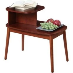 Wholesale 😍 Maxwell Mid-Century Modern End Table Mahogany - Breighton Home 🔔