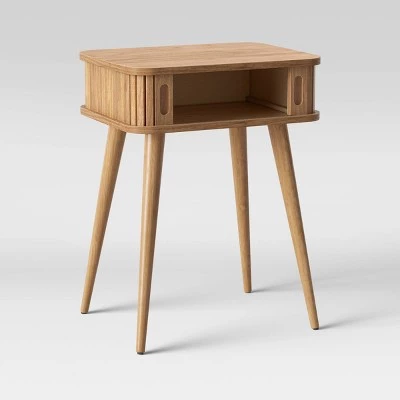 Cheap π Adelpha End Table with Sliding Storage Natural - Opalhouse™ βοΈ 5 Cheap π Adelpha End Table with Sliding Storage Natural - Opalhouse™ βοΈ - Image 3