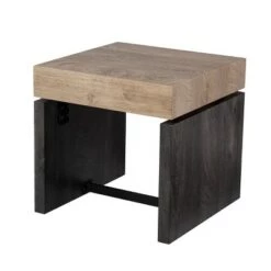 Cheap 😉 Measmor End Table Natural/Black - Aiden Lane 🎁 -End And Side Tables shop unnamed file 6068