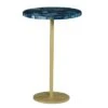 Brand new 😉 Oceana Round Chairside End Table Agate Blue - Steve Silver Co. 🎁