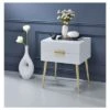 Cheap 🤩 End Table White Gold - Acme Furniture ⭐ -End And Side Tables shop unnamed file 6095