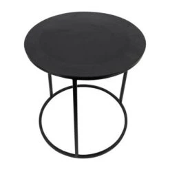 Best deal 🛒 2pc Aluminum Nesting Tables Multi - Sagebrook Home 🎁 -End And Side Tables shop unnamed file 61