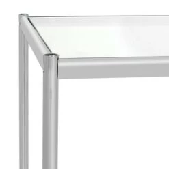 Best deal 💯 Lilias Glass End Table Chrome - Safavieh 🎁 -End And Side Tables shop unnamed file 6104