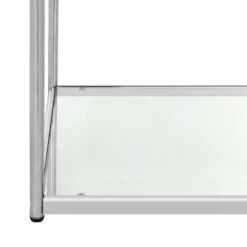 Best deal 💯 Lilias Glass End Table Chrome - Safavieh 🎁 -End And Side Tables shop unnamed file 6106