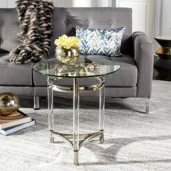Cheapest π End Table Clear - Safavieh βοΈ