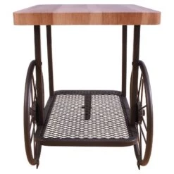 New 🎉 End Table Oak Gray - Acme Furniture 🎁 -End And Side Tables shop unnamed file 6130