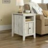 Coupon 😍 Dakota Pass End Table White Plank - Sauder ❤️ -End And Side Tables shop unnamed file 6142