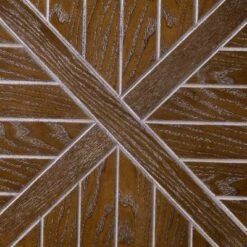 Outlet ❤️ Kirksjon Urban Industrial Round End Table White Limed Burnt Oak - Aiden Lane 😍 -End And Side Tables shop unnamed file 6174