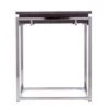 New 🧨 Lallstin Square End Table Silver - Aiden Lane ✔️