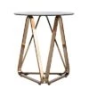 Brand new 💯 Tainbin Round End Table Champagne - Aiden Lane 🎉 -End And Side Tables shop unnamed file 6207