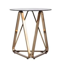 Brand new 💯 Tainbin Round End Table Champagne - Aiden Lane 🎉