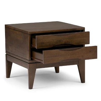 Budget π₯ 22" Pearson Solid Hardwood End Table Walnut Brown - WyndenHall β¨ 4 Budget π₯ 22" Pearson Solid Hardwood End Table Walnut Brown - WyndenHall β¨ - Image 2