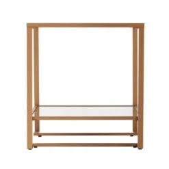 Buy 🛒 Horzen Square Glass Top End Table Gold - Aiden Lane 🔥 -End And Side Tables shop unnamed file 6249
