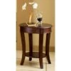 Best Pirce ⭐ Steve Silver Co. Troy Oval End Table Brown Cherry - Steve Silver 😀 -End And Side Tables shop unnamed file 6261