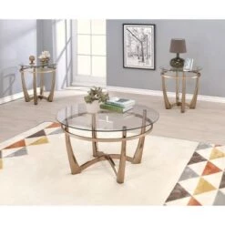 New ⌛ End Table Champagne - Acme Furniture 😍 -End And Side Tables shop unnamed file 6270