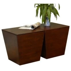 Top 10 🧨 Mesa Storage Cube, End Table - Antique Walnut - Winsome 👏 -End And Side Tables shop unnamed file 6273
