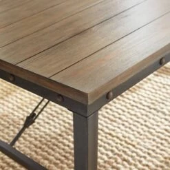 Best Sale 🎁 Steve Silver Co. Jersey End Table Antique Oak - Steve Silver 👏 -End And Side Tables shop unnamed file 6281